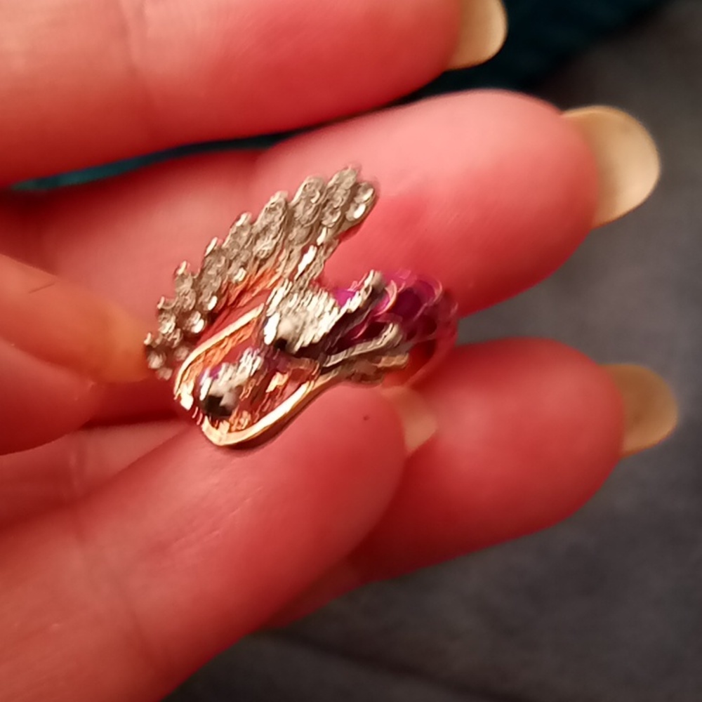 14k dragon ring sizes 6 7 8 - Picture 4 of 6
